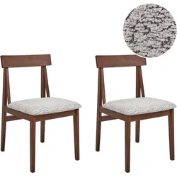 ESSZIMMERSTUHL 2er-Set Braun Isle