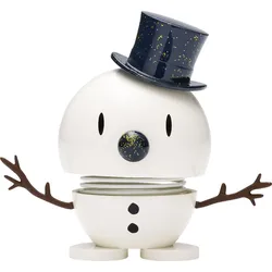 Xmass Kleine Figur S Schneemann weiß-blau