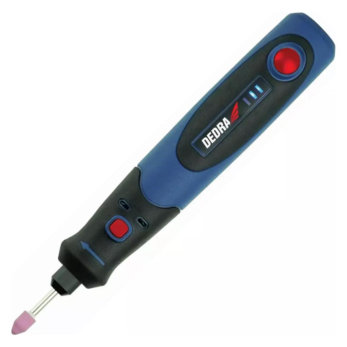 Dedra Akkuloser Mini-Rotationsschleifer 3,6V, USB (Geradschleifer) (DED7940Z1)