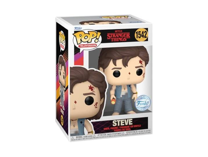Funko Stranger Things Pop Televisie Steve Vinyl Figuur Hot Topic Exclusief