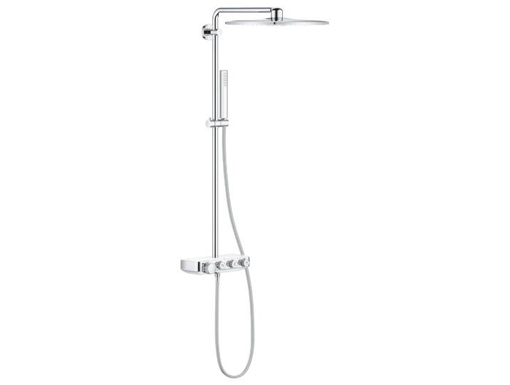 GROHE Colonne de douche avec mitigeur thermostatique Blanc Euphoria SmartControl System 310 Cube Duo 26508LS0