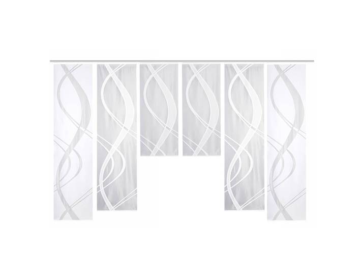 Panneaux japonais Tibasi lot de 6 57 x 245cm Blanc