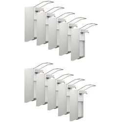 MCD Medical Care Dental GmbH 10 Desinfektionsspender | Alu/Kunststoff | 1000 ml | langer Hebel | Wandspender