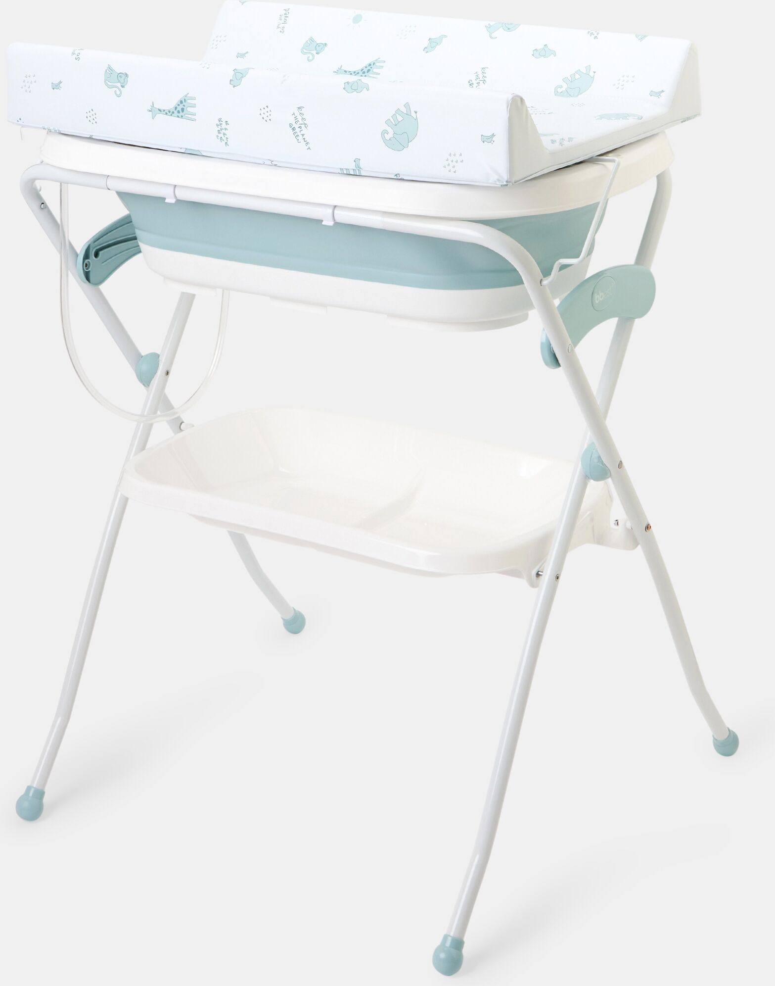 bbest Bañera con cambiador . Azul niño