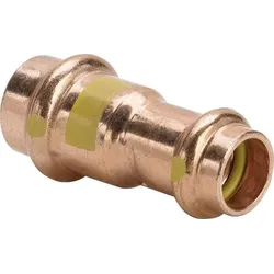 Muffe PROFIPRESS-G 2615.2 15x12mm, 660239 aus Kupfer, reduziert