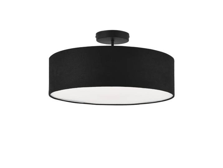 lux.pro Deckenleuchte Missouri, Schwarz, Kunststoff, E27, 45x30x45 cm, Lampen & Leuchten, LED Beleuchtung, LED-Deckenleuchten
