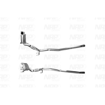 NAP Ruß-/Partikelfilter, Abgasanlage cad10296 für Audi