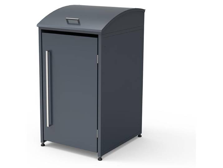 Westmann Metall Mülltonnenbox Moderna 1 1x240 L Anthrazit 83x72x135 cm