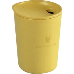 Light My Fire MyCup'n Lid original Trinkbecher mustyyellow