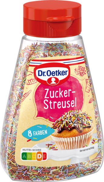 Dr. Oetker Zuckerstreusel Dekor 130,0 g 4880129000