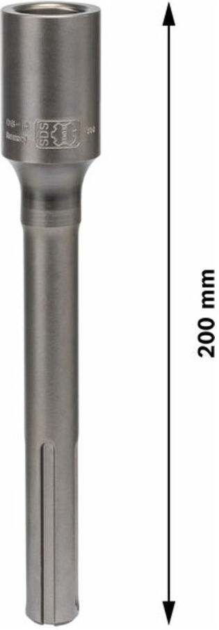 Bosch Adapter für zweiteilige Hohlbohrkronen SDS max 200 mm aus Stahl mit Adapter für Hohlbohrkronen, 2608580527)