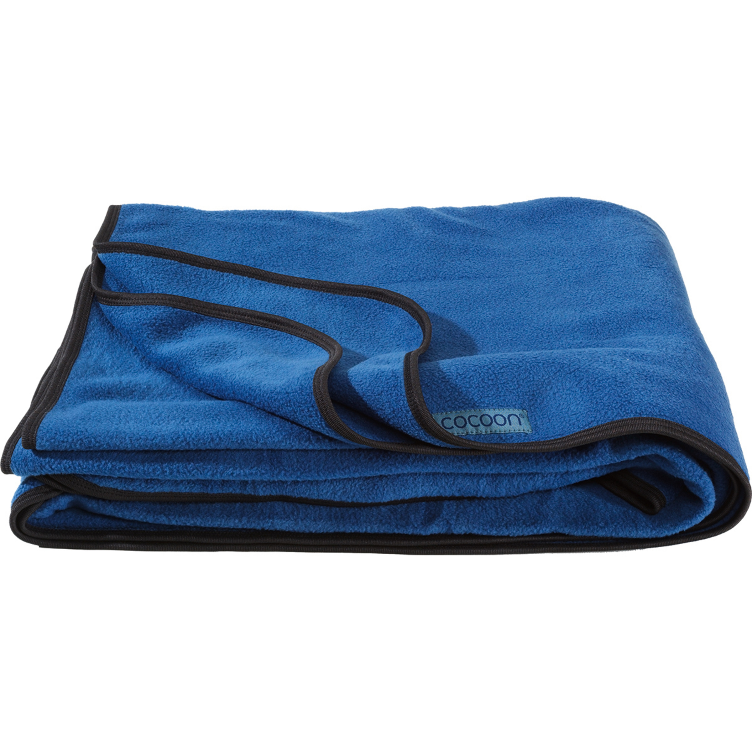 Cocoon Fleece Decke Reisedecken blau Reise