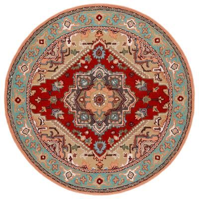 SAFAVIEH Handmade Heritage Asia Traditional Oriental Wool Rug