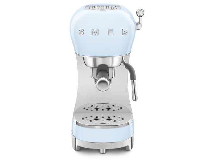 Machine à expresso vintage bleu azur smeg