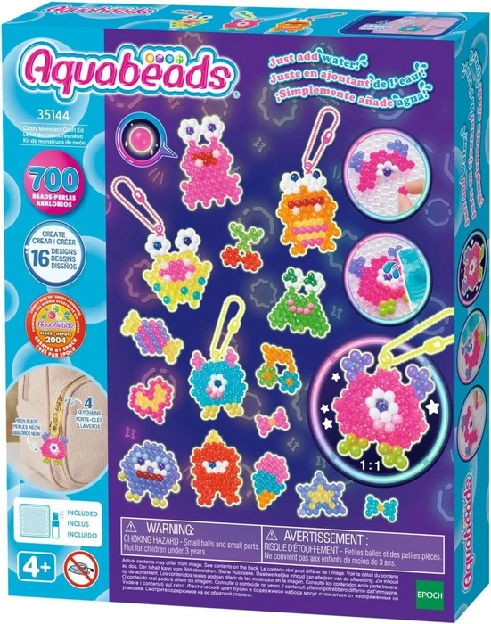 Aquabeads Neon Crazy Monsters Set
