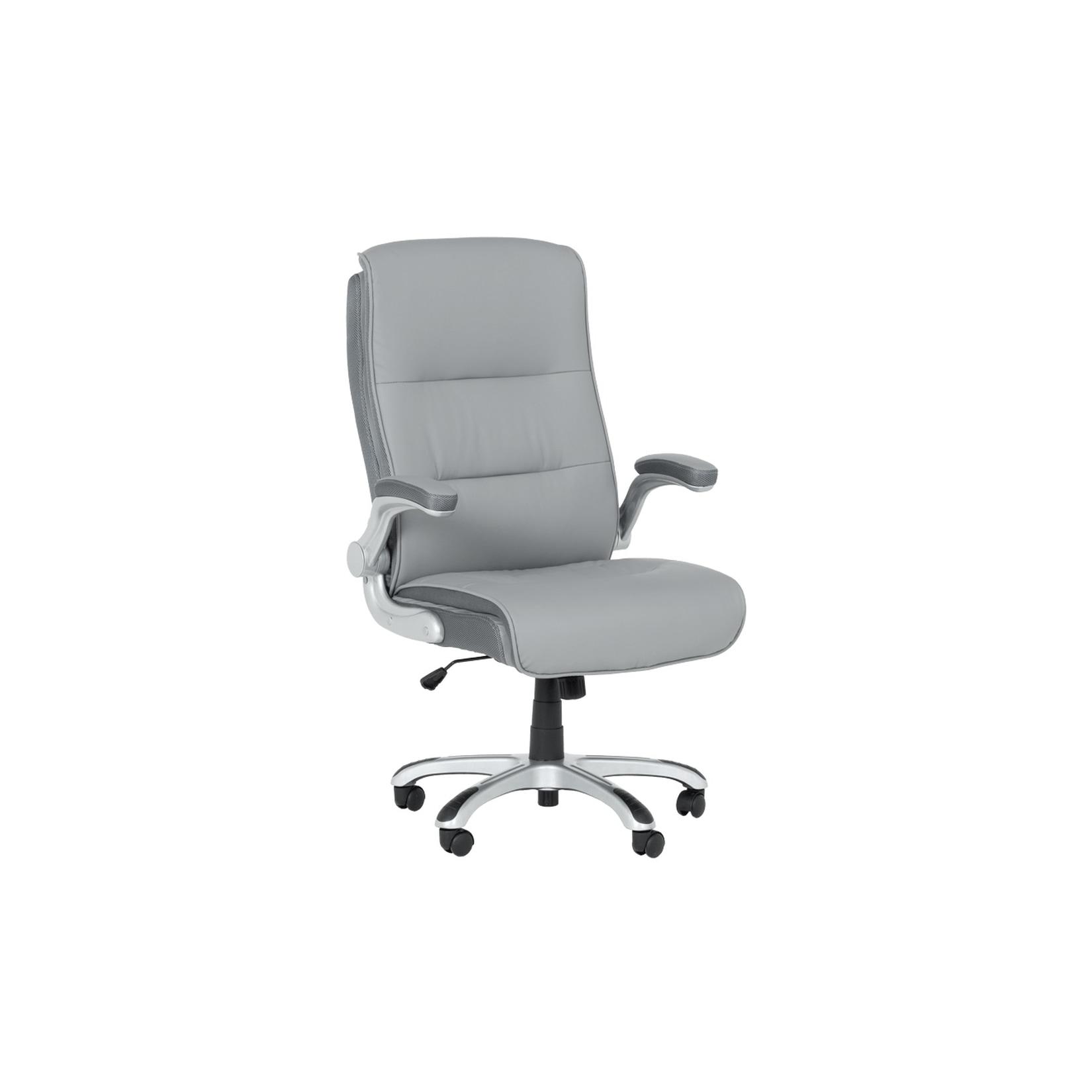 Carmen 6106 Chefsessel mit Kunstleder – Grau