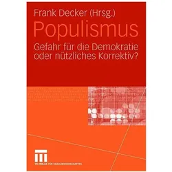 Populismus, Fachbücher von Frank Decker