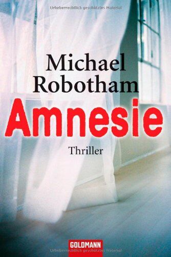 Michael Robotham - Amnesie: Thriller - Preis vom 09.10.2026 07:28:09 h