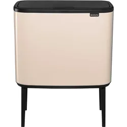 Brabantia Bo Touch Bin, Abfalleimer, Beige