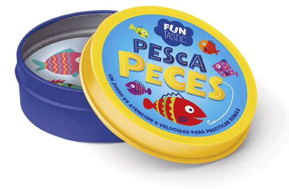 Clever Games IMA974266 Set Fische LATA kleurrijk bordspel