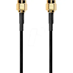 N CSGL02000BK50 - Antennenkabel, SMA-Stecker / SMA-Stecker, 5 m
