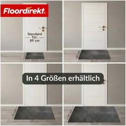 Floordirekt, Fussmatte, Schmutzfangmatte Circa (90 x 150 cm)