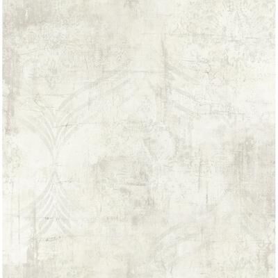 Seabrook Designs Brilliant Ogee Rustic Unpasted Wallpaper