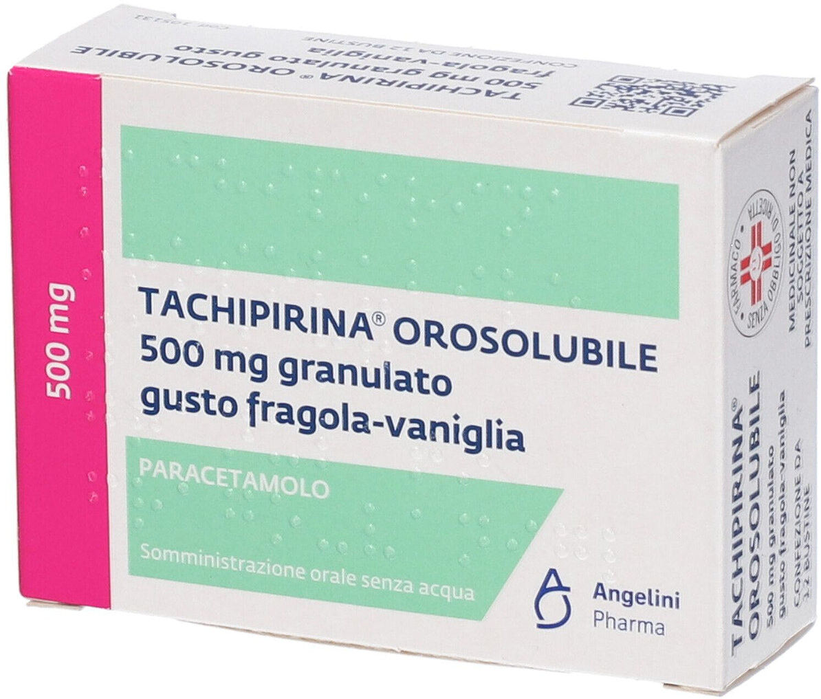 Angelini Tachipirina Orosolubile 12 Bustine 500 mg