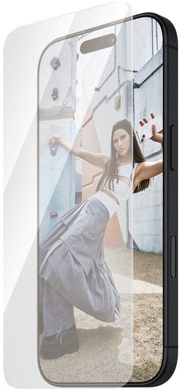 iPhone 15/16 Plus - SAFE by PanzerGlass - Ultra-Wide Fit Skærmbeskyttelsesglas - Gennemsigtig