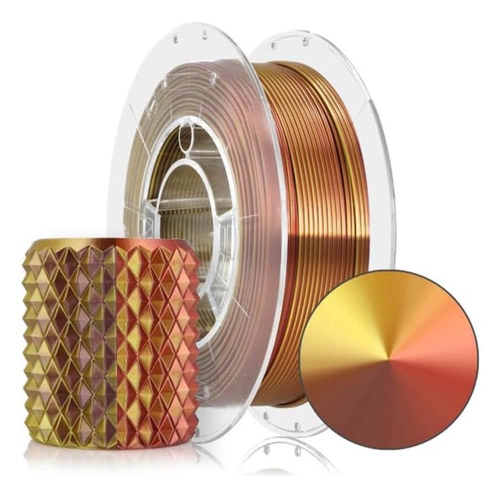 Rosa3D ROSA-PLAST Filament PLA Magic Silk 1,75mm 0,3kg - Treasure) (PLA, 300 g, 1.75 mm) (47528979)