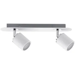 PAULMANN Spotlight Tube IP44 max2x10W GU10 Ws/Chr