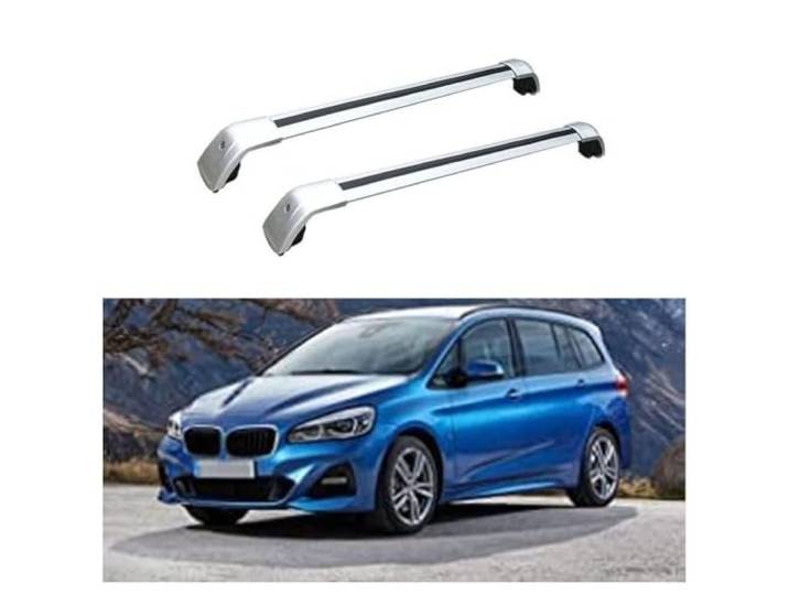 WBWJYAI Dachträger-Querstangen Dachträger Dachgepäckträger für BM-W 2 Series F46 Gran Tourer 2015 2016 2017 2018 2019 2020 2021 Dachträger aus Aluminium 2 Stücke,A