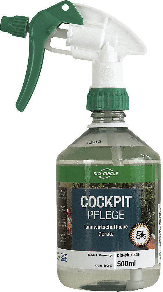 Fahrzeuginnenreiniger, 20 Flaschen à 500 ml und 10 Sprayer, Inhalt 10 l Bio-Circle