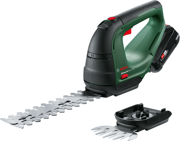 Bosch AdvancedShear18V - Akku-Grasschere - Heckenschere - 18V 2.5Ah