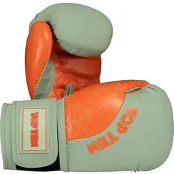 TOP TEN Boxhandschuhe „Dragon“, Größe 16 oz in Grün Grün