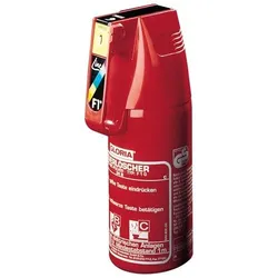 KFZ-Pulverfeuerlöscher 2kg m.Dauerdruck Brandkl.13 A 89 B C o.Manom.+Halt.GLORIA