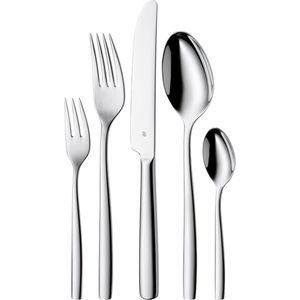 WMF Besteck-Set Palma, mit Besteckkasten, Edelstahl 18/10, für 6 Personen, silber poliert, 30-teilig