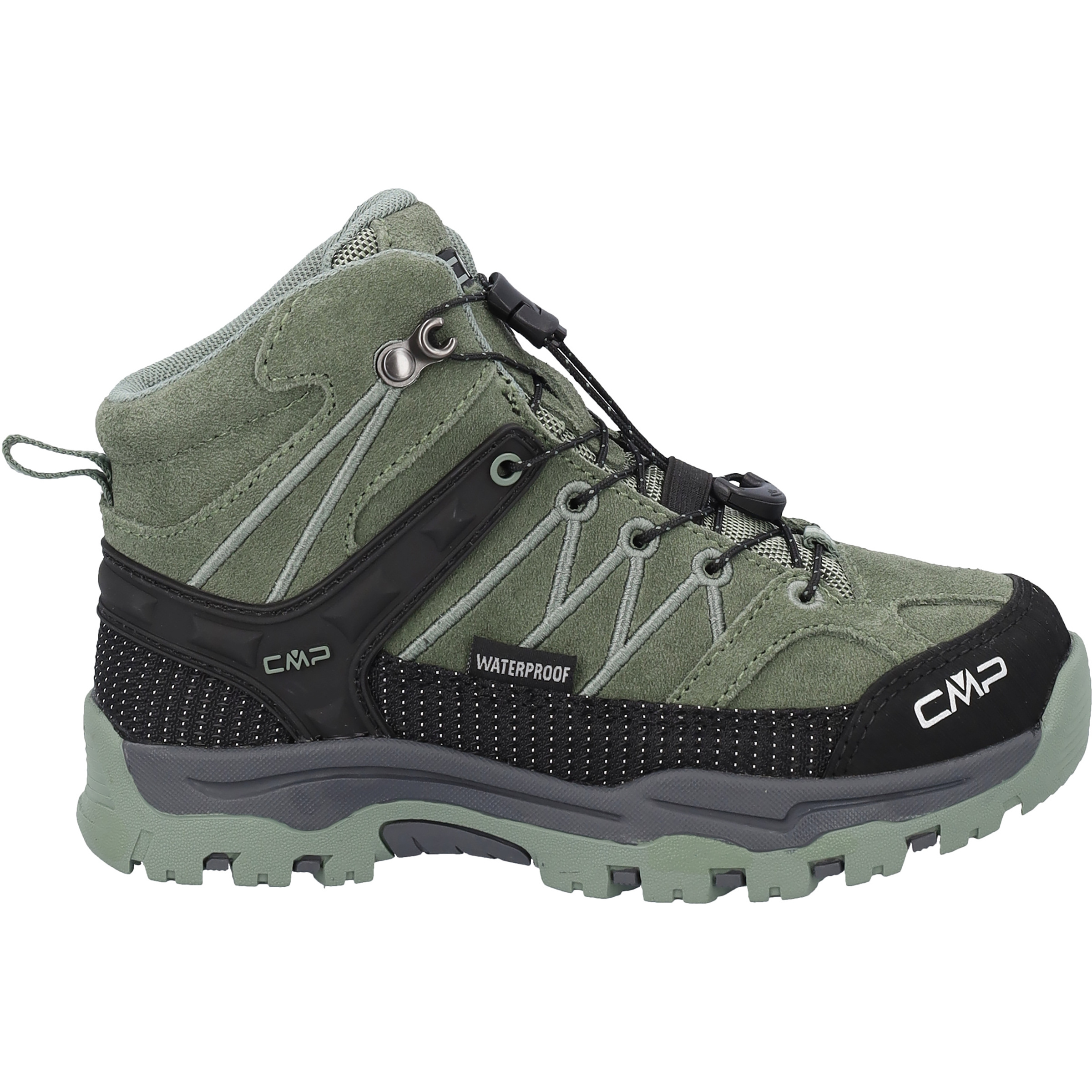 CMP Rigel Mid WP Kinder Wanderschuhe oliv Größe 29 Trekking