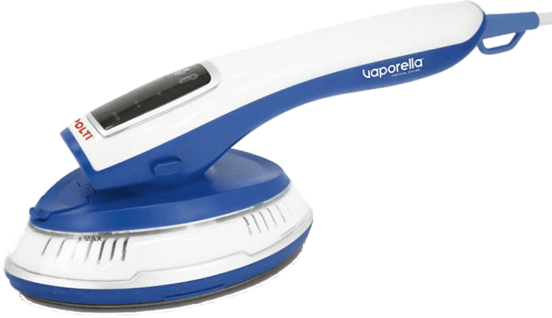 REACONDICIONADO Seminuevo Bueno Plancha de vapor vertical - Polti GSM20, Regulación digital, Portátil, Blanco y Azul