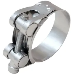 Gelenkbolzenschelle W1 Schlauchschelle verzinkt robust  / (Spannbereich) 52-55 mm