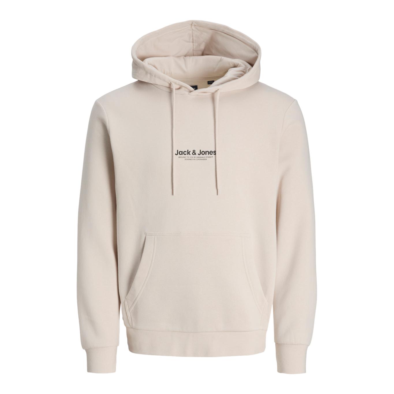 Jack & Jones Hoodies Vesterbro Sweat Hood Beige