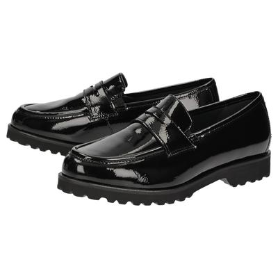 Slipper SIOUX "Meredith-755-H", Damen, Gr. 38 (UK 5), schwarz, Schuhe Slipper