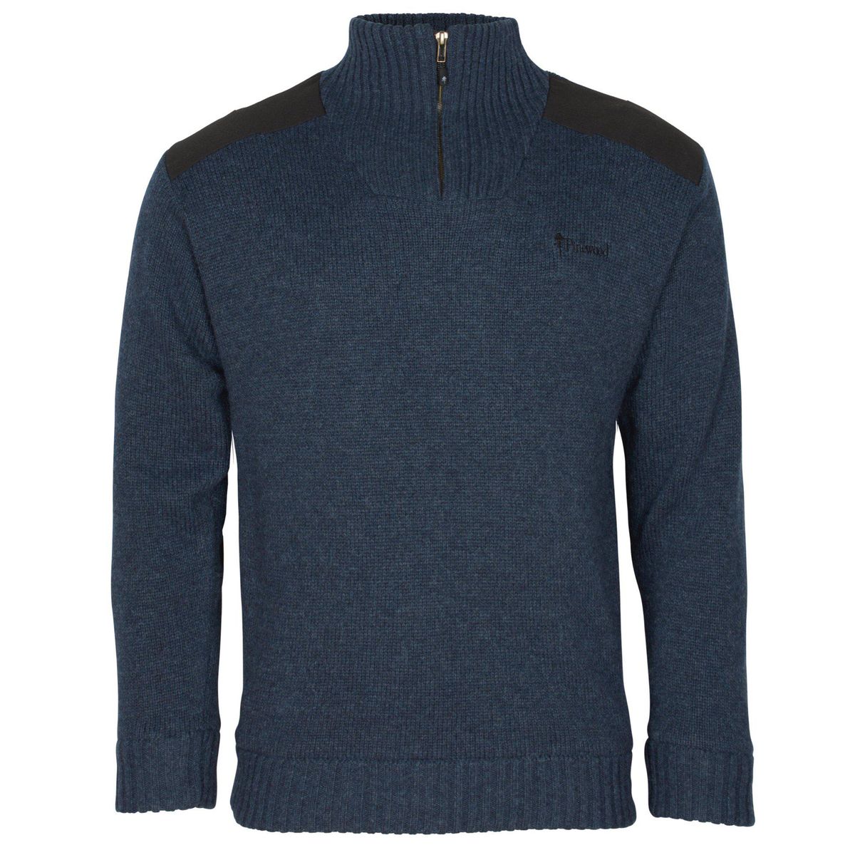 Pinewood Hurricane Sweater d.navy melange (378) M 0-96480378006
