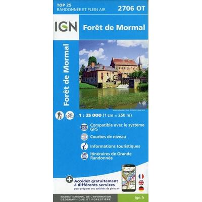 Forêt de Mormal 1:25 000, Karte von Collectif Ign, IGN Frankreich, 978-2-7585-4880-5