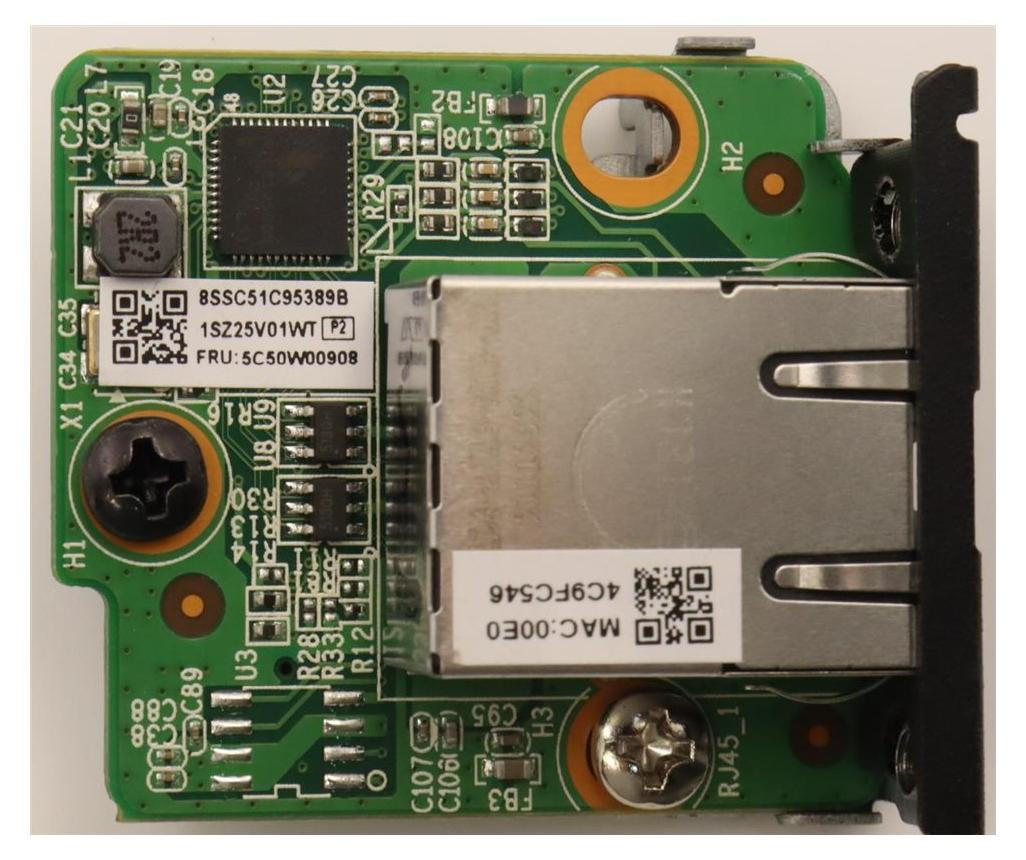 Lenovo Board Cardpop BLD Tiny8 BTB LAN-kaart 5C50W00908