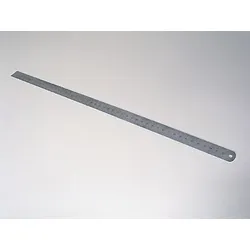 Metalllineal rostfrei, mit Skala 500 mm | Metall