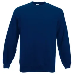 Sweatshirt "F324" Classic Set-In - M - navy