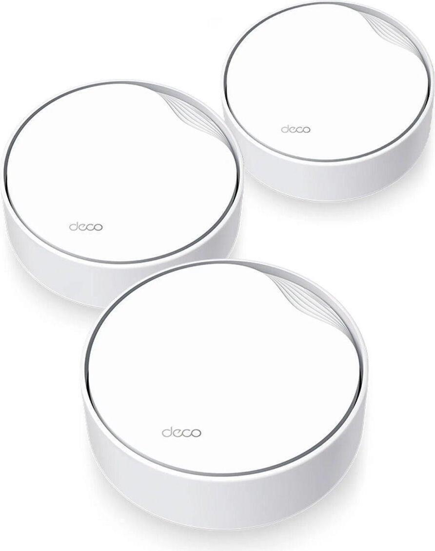 Deco X50-PoE 3er Mesh Wi-Fi 6 System mit PoE, Dualband, AI Mesh