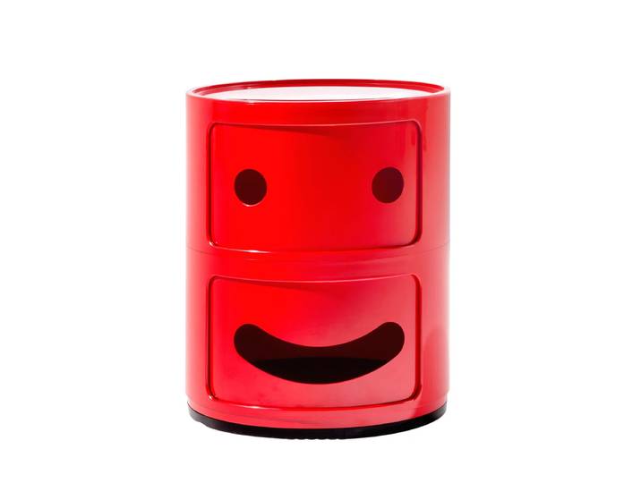 Kartell - Componibili Container Smile 4924, rot