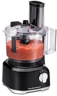 Hamilton Beach 8 Cup Food Processor with Built-In Bowl Scraper